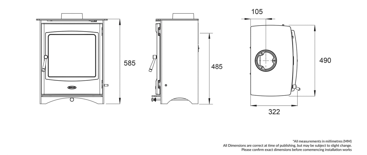 Lincoln Eco5 Freestanding Stove