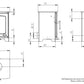 Hazelwood Compact Freestanding Stove