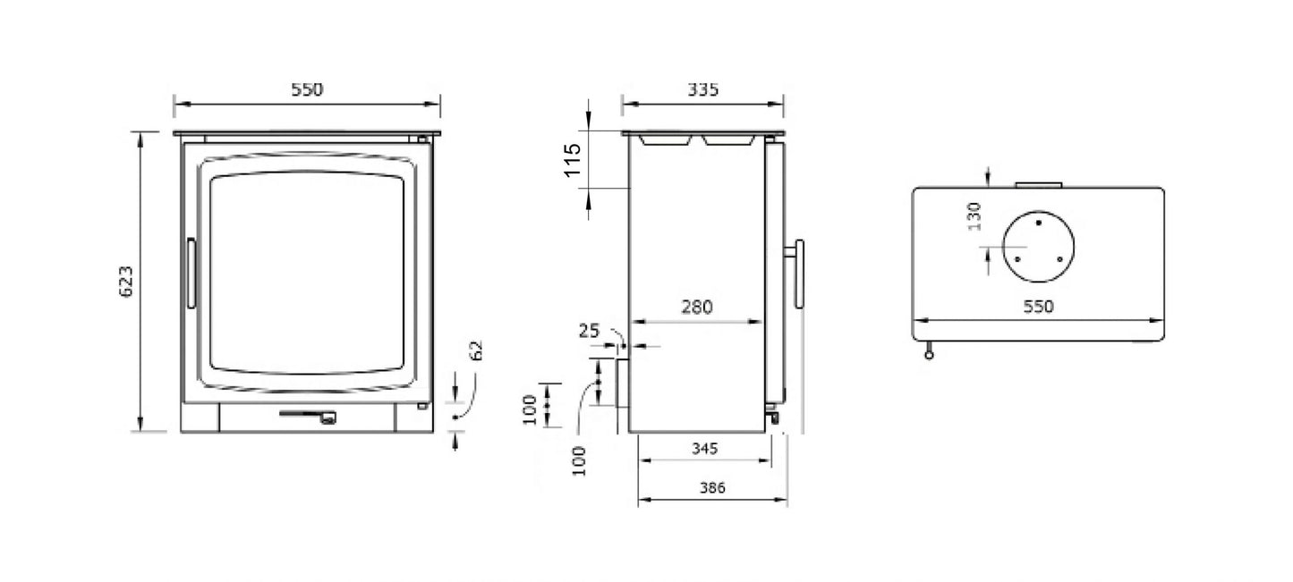 Burnbright Freestanding Stove