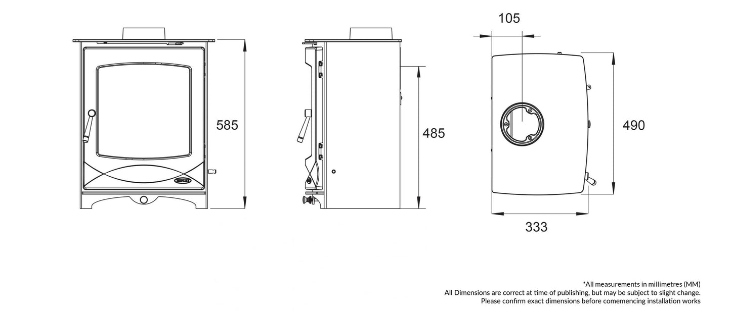 Carlton Eco5 Freestanding Stove