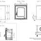 Castlecove Inset Stove