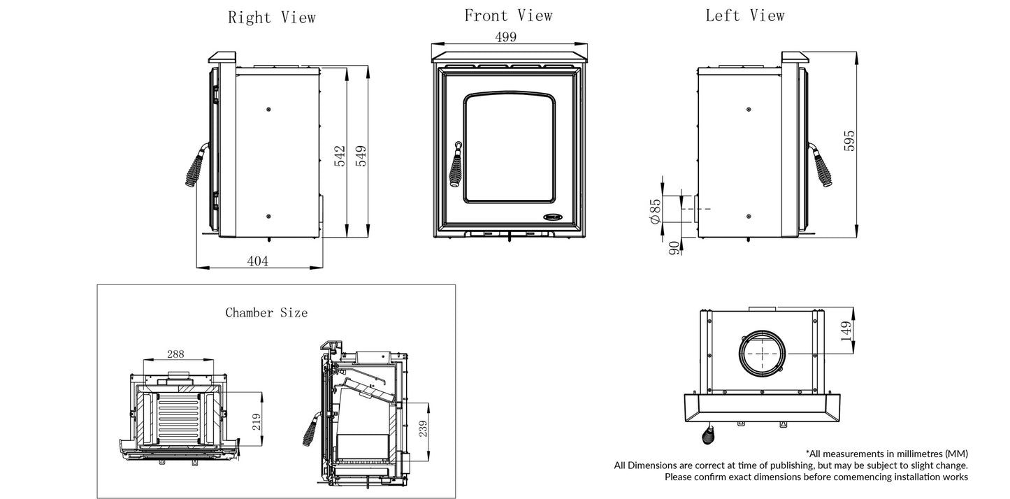 Castlecove Inset Stove